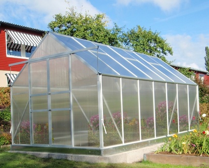 Växthus Bellis-114G (Grönlackerat)