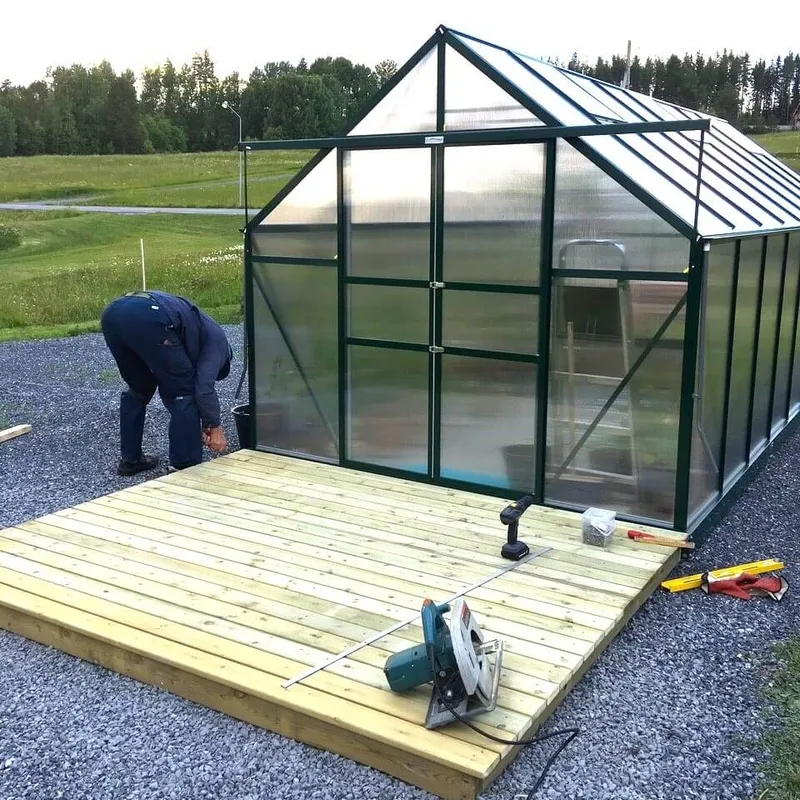 Växthus Bellis-149 (Aluminium)